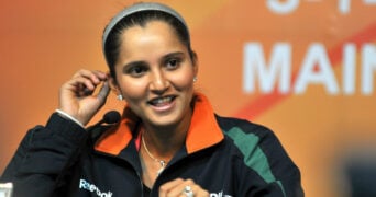 Sania Mirza at the 2010 Commonwealth Games