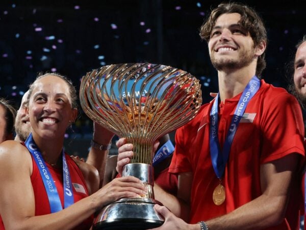 USA celebrate United Cup 2023