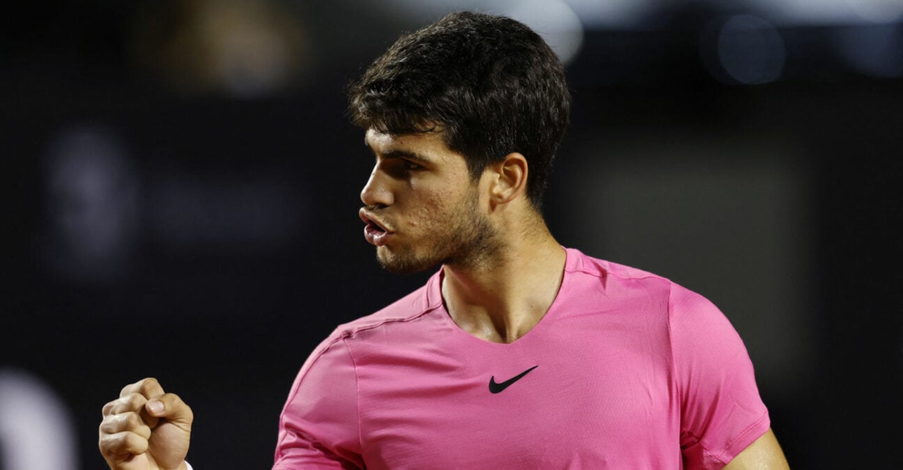 Carlos Alcaraz at the 2023 ATP Rio Open