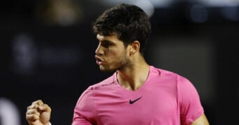 Carlos Alcaraz at the 2023 ATP Rio Open