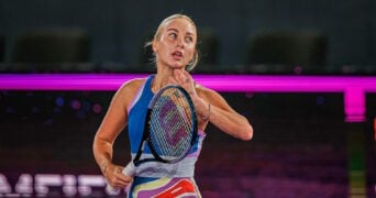 Anastasia Potapova in Linz in 2023