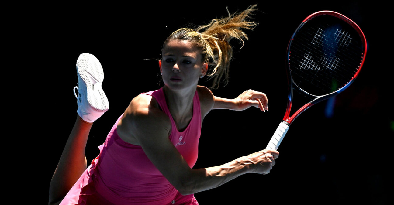 Camila Giorgi at the 2023 Australian Open