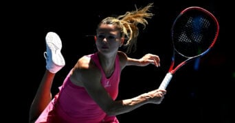 Camila Giorgi at the 2023 Australian Open