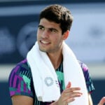 Carlos Alcaraz in Abu Dhabi in December 2022