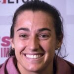 Caroline Garcia Lyon smiling