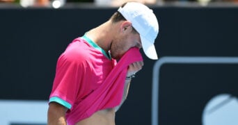Diego Schwartzman at the 2023 ASB Classic