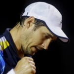 Dusan Lajovic at the 2023 Rio Open