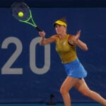 Elina Svitolina at the Tokyo Olympic Games