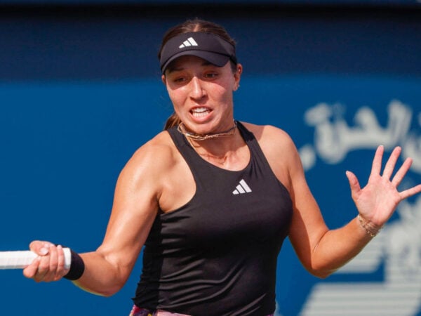 Jessica Pegula at the 2023 WTA Dubai Tennis Championships