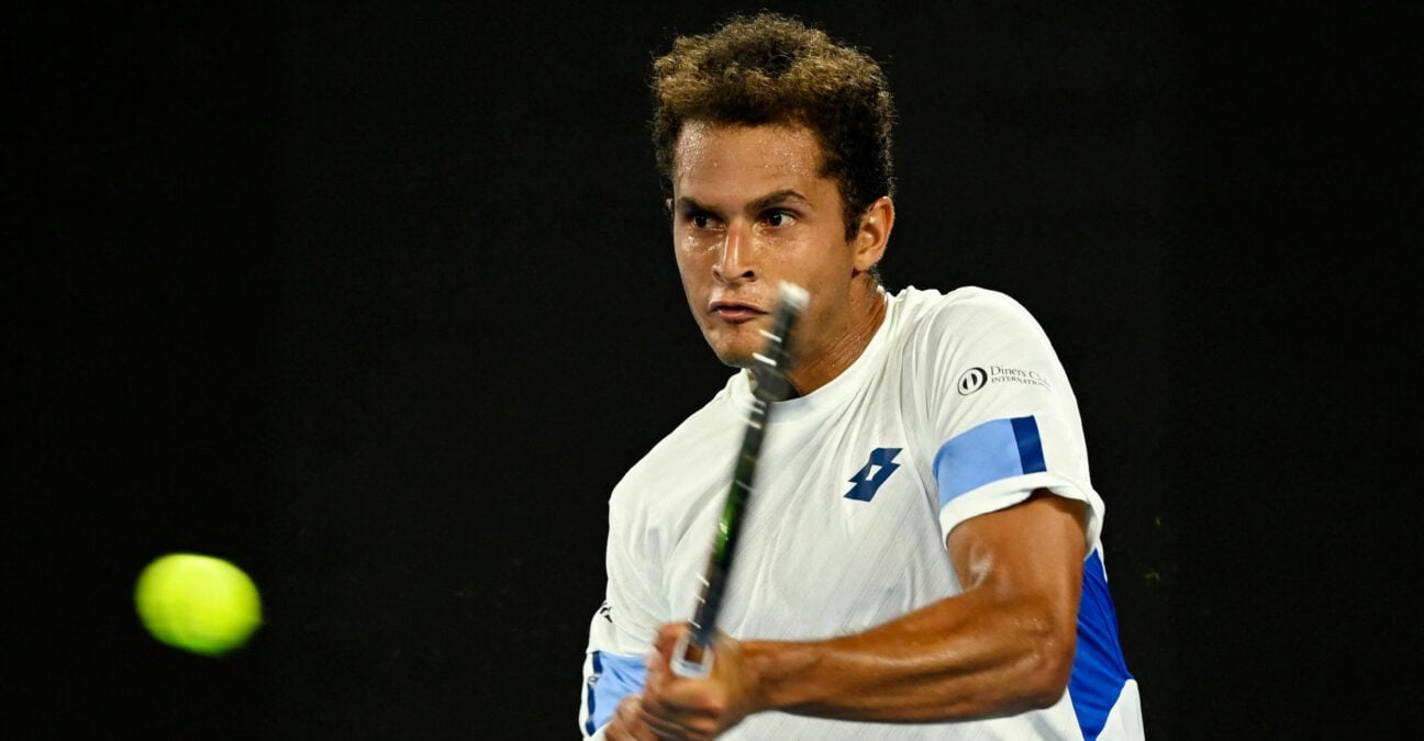 Juan Pablo Varillas at the 2023 Australian Open
