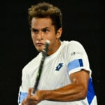 Juan Pablo Varillas at the 2023 Australian Open