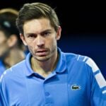Nicolas Mahut at the ATP Montpellier Open in 2022