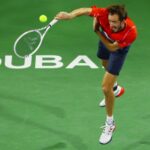 Daniil Medvedev in Dubai