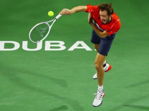 Daniil Medvedev in Dubai