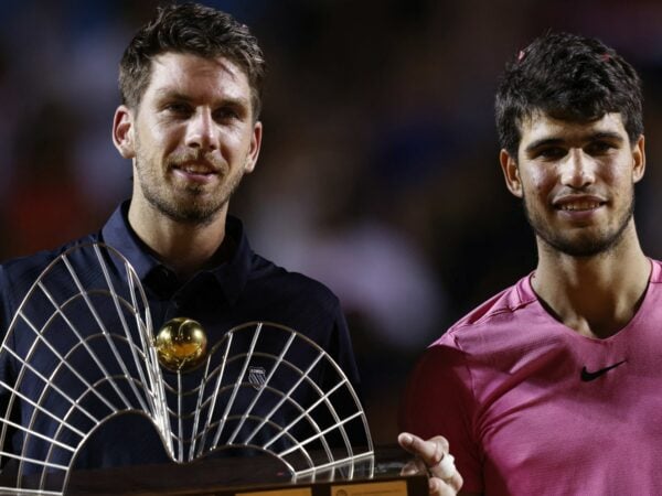 Cameron Norrie and Carlos Alcaraz at the 2023 ATP Rio Open