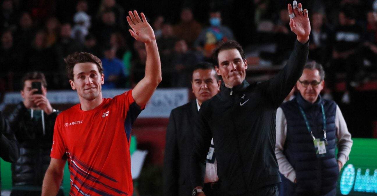 Rafael Nadal Casper Ruud South America 2022