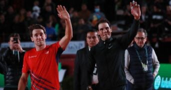Rafael Nadal Casper Ruud South America 2022