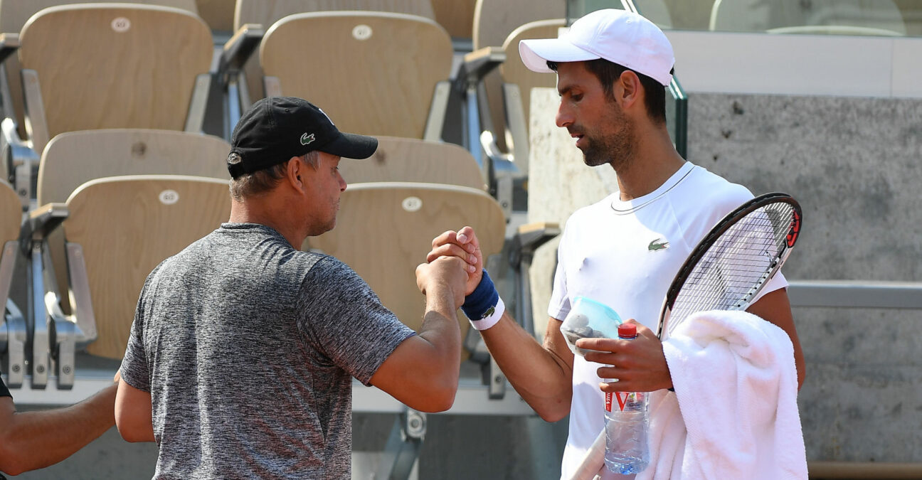 Novak Djokovic (SRB) Marian Vajda (SRB)