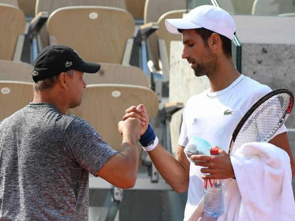 Novak Djokovic (SRB) Marian Vajda (SRB)