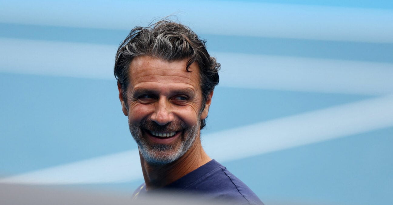 Patrick Mouratoglou at the 2023 Australian Ope