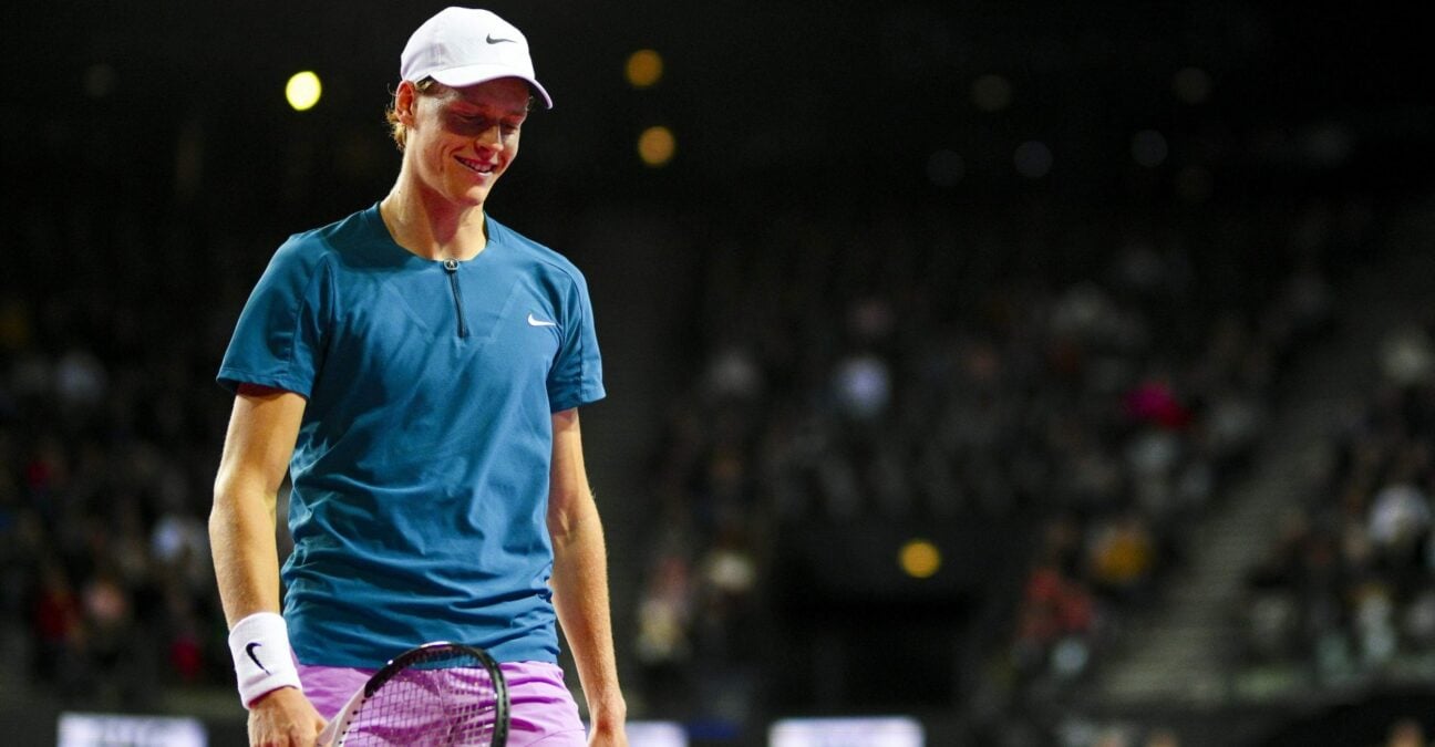 Jannik Sinner at the ATP Open Sud de France in Montpellier