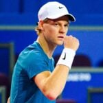 Jannik Sinner at the Open Sud de France in Montpellier in 2023