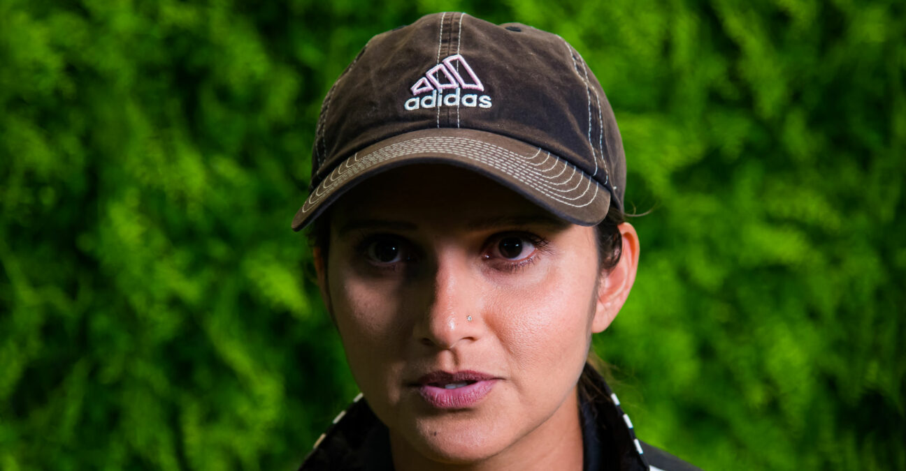 Sania Mirza at the 2020 Australian Open