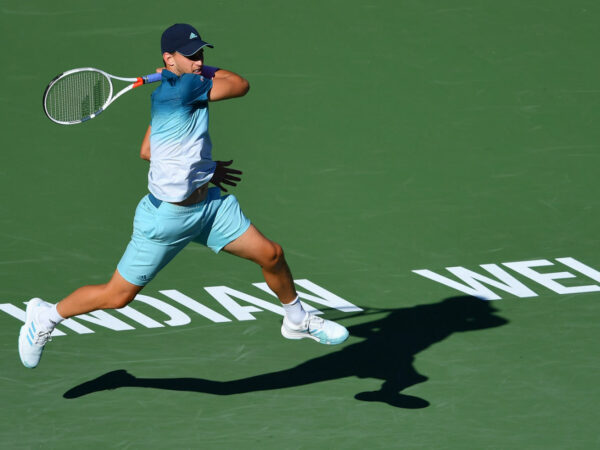 Dominic Thiem at the 2019 BNP Paribas Open in Indian Wells