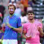 Daniil Medvedev and Carlos Alcaraz, Indian Wells 2023
