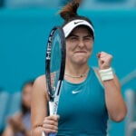 Bianca Andreescu at the 2023 Miami Open
