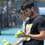 Carlos Alcaraz and Juan Carlos Ferrero, MIami 2023