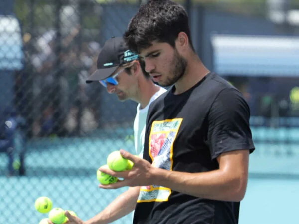 Carlos Alcaraz and Juan Carlos Ferrero, MIami 2023