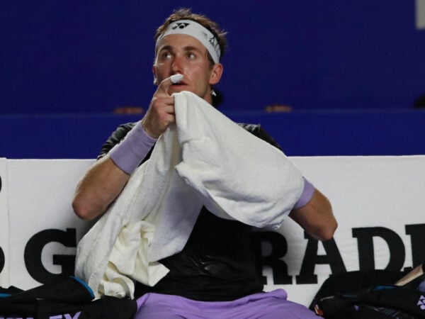 Casper Ruud at the Mexican Open in Acapulco