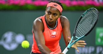 Coco Gauff at the 2023 BNP Paribas Open