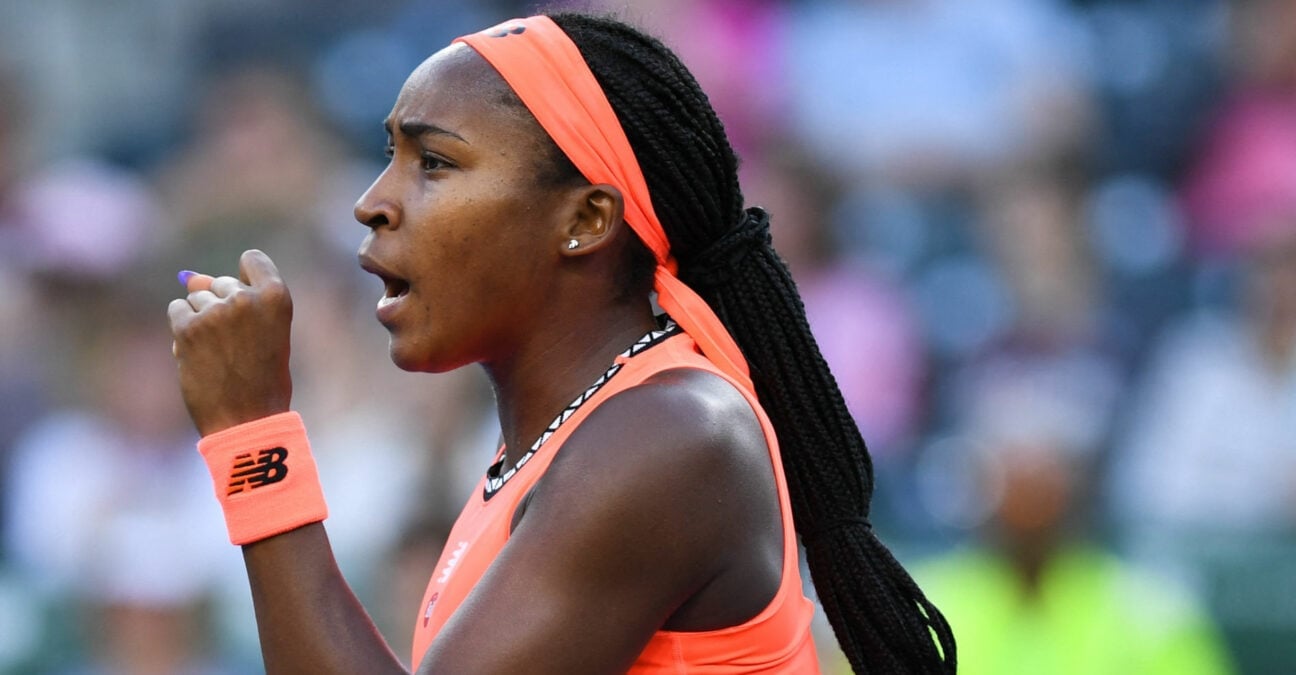 Coco Gauff at the 2023 Indian Wells Masters