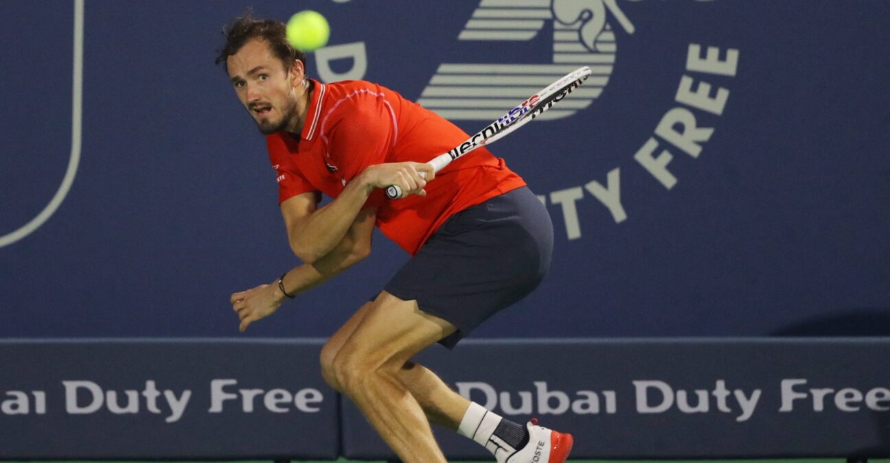 Daniil Medvedev Dubai QF