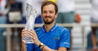 Daniil Medvedev at the 2023 Miami Open