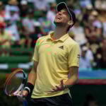 Dominic Thiem at the 2023 Kooyong Classic