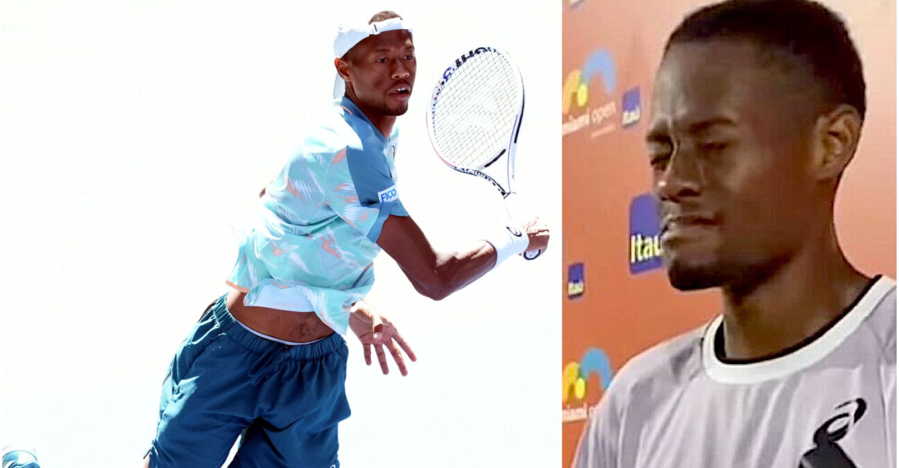 Christopher Eubanks' emotion, 2023