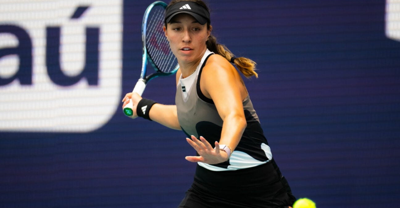 Jessica Pegula at the 2023 Miami Open WTA 1000 tennis tournament