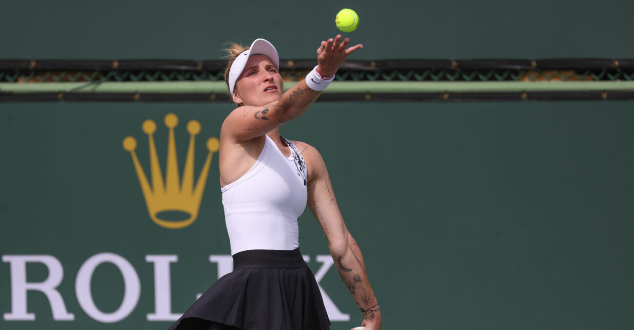 Marketa Vondrousova at the 2023 BNP Paribas Open