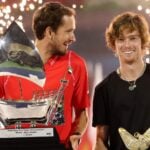 Daniil Medvedev and Andrey Rublev