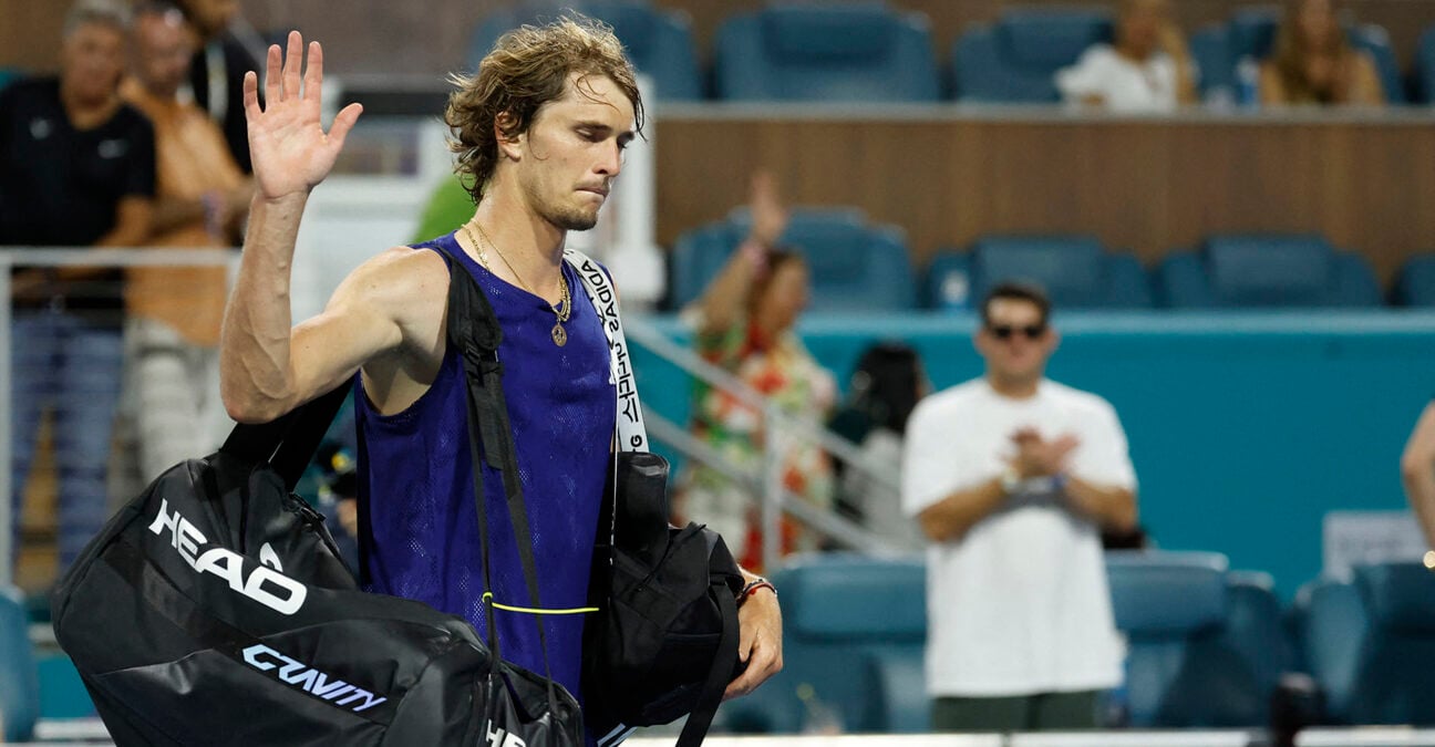 Alexander Zverev Miami Open 2023 | AI / Reuters / Panoramic