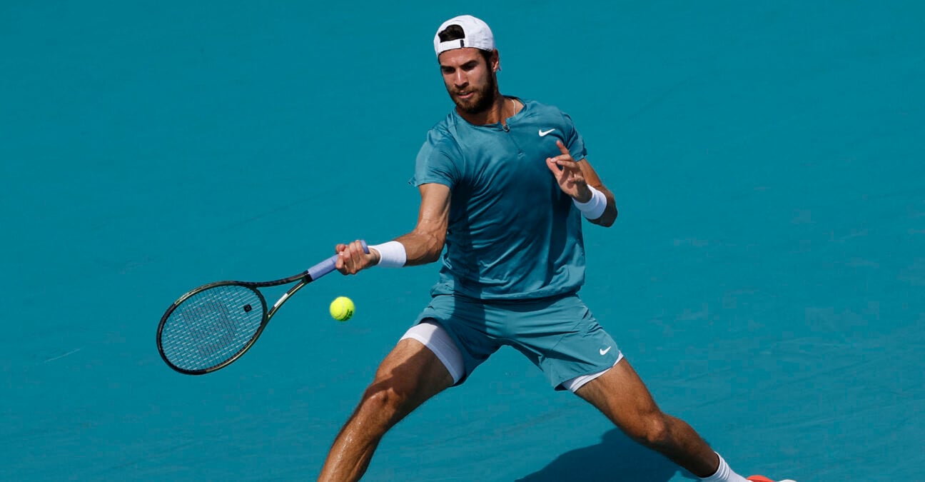 Karen Khachanov Miami Open 2023 | AI / Reuters / Panoramic