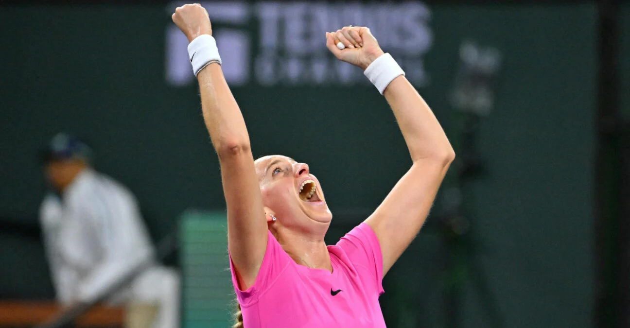 Petra Kvitova at the 2023 BNP Paribas Open