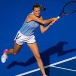 Petra Kvitova at the 2023 Qatar Open in Doha