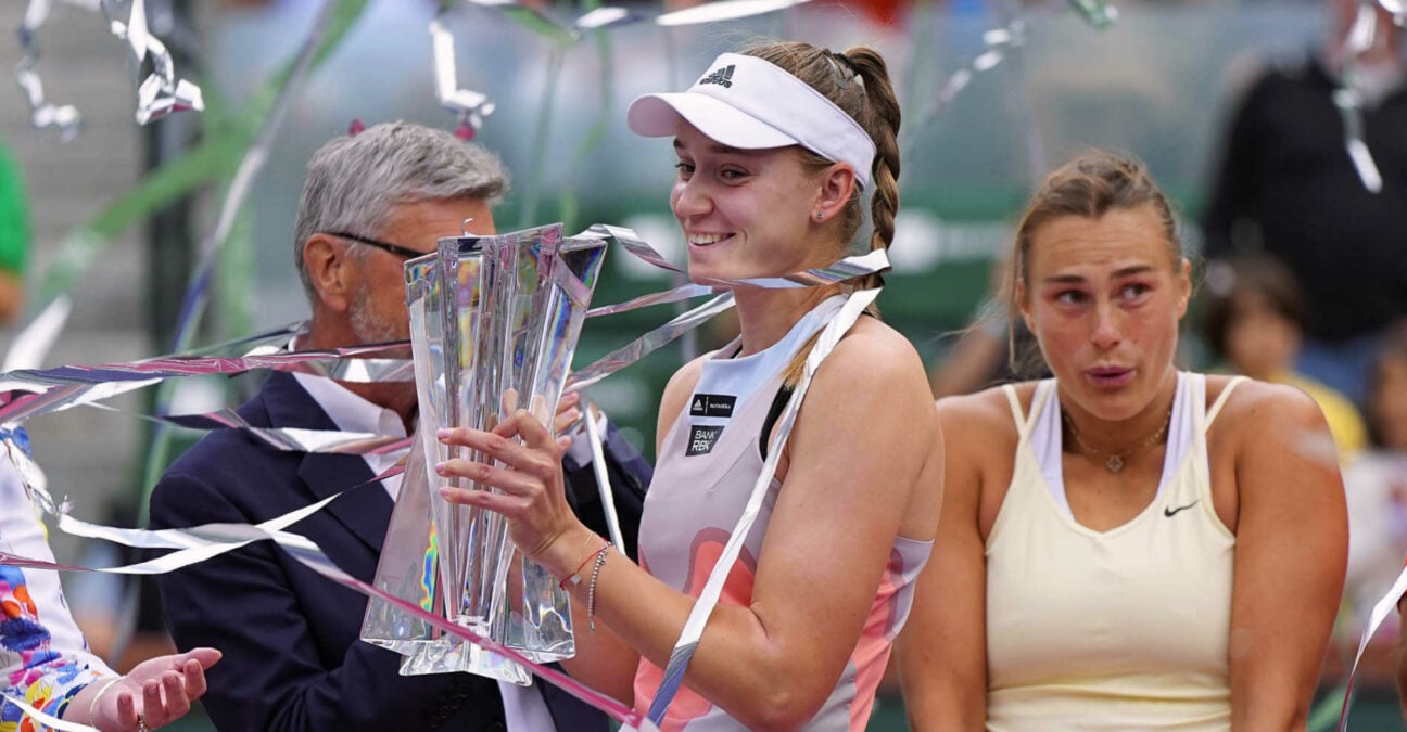 Elena Rybakina and Aryna Sabalenka, Indian Wells 2023