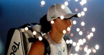 Iga Swiatek at the 2023 Dubai Open