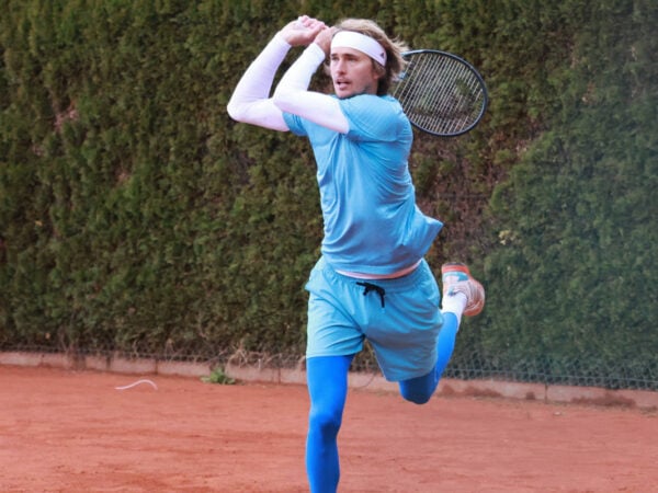 Alexander Zverev trains ahead of the 2023 BMW Open in Munich
