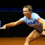 Barbora Krejcikova in Stuttgart in April 2023